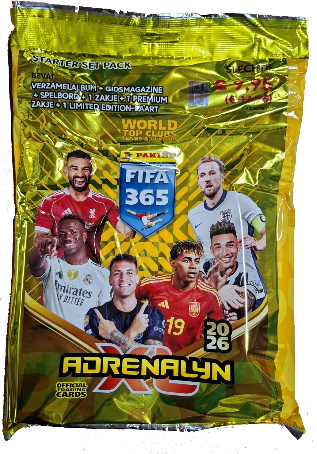 Adrenalyn XL Fifa 365 TCG 25/26 Mega Starter Pack afbeelding
