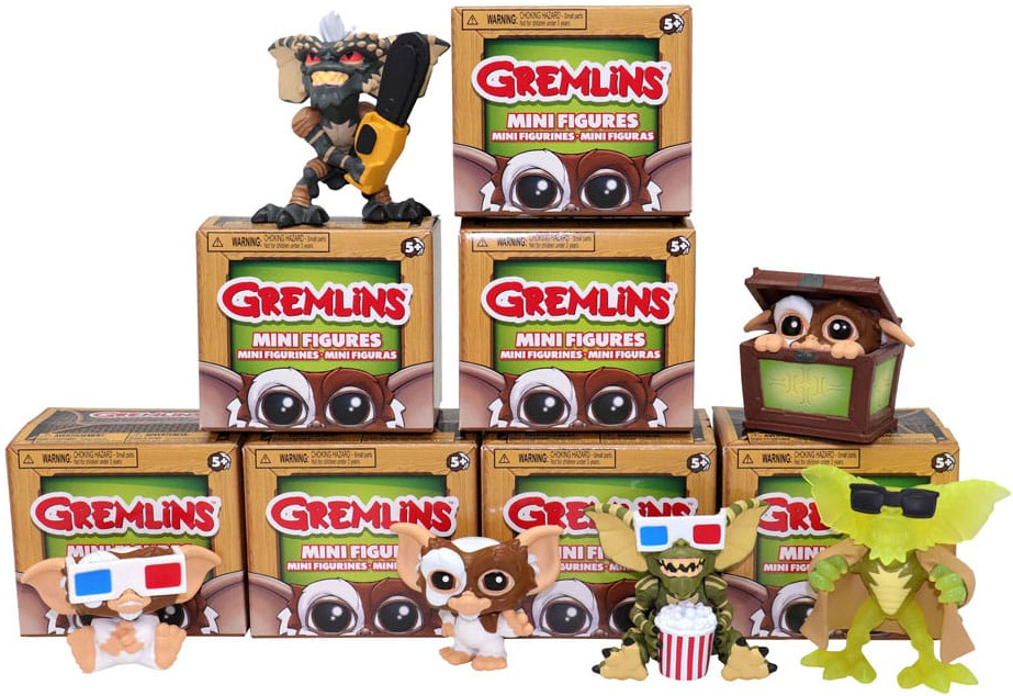 Gremlin Mini Figures Display Complete Box (12 Figures) afbeelding