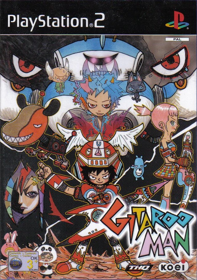 Gitaroo Man (verpakking Duits, game Engels)