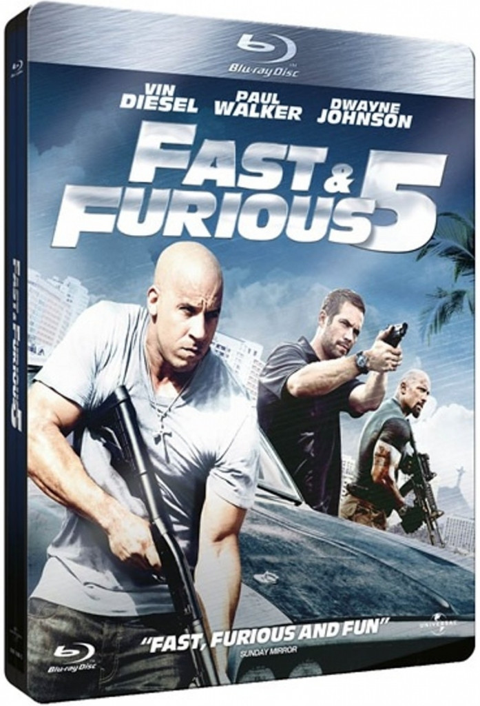 Fast & Furious 5 (Blu-ray + DVD) (steelbook edition)