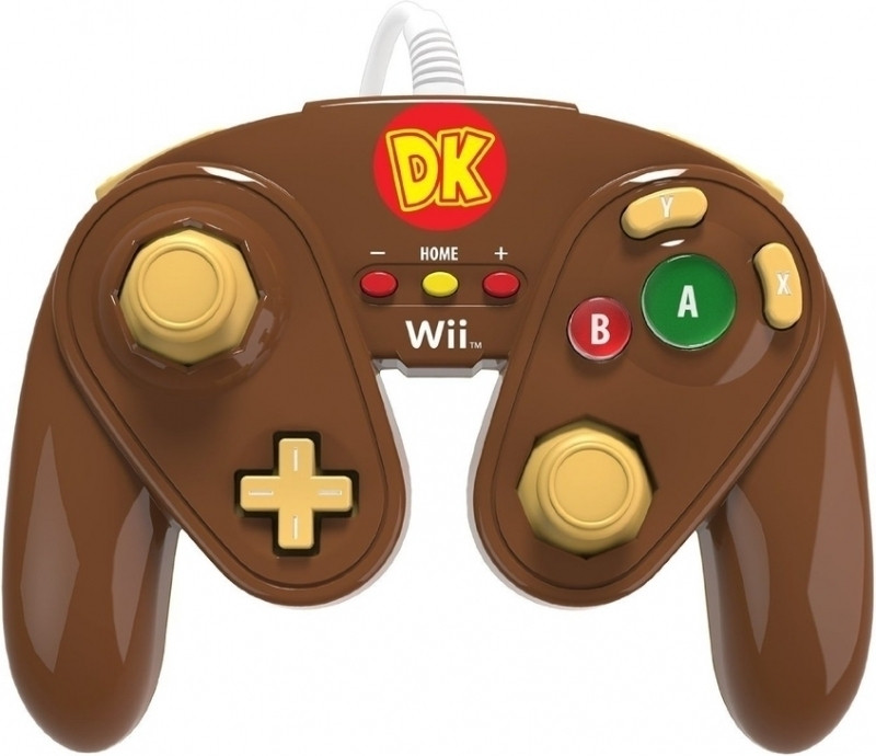 Image of Wii U Wired Fight Pad - Donkey Kong