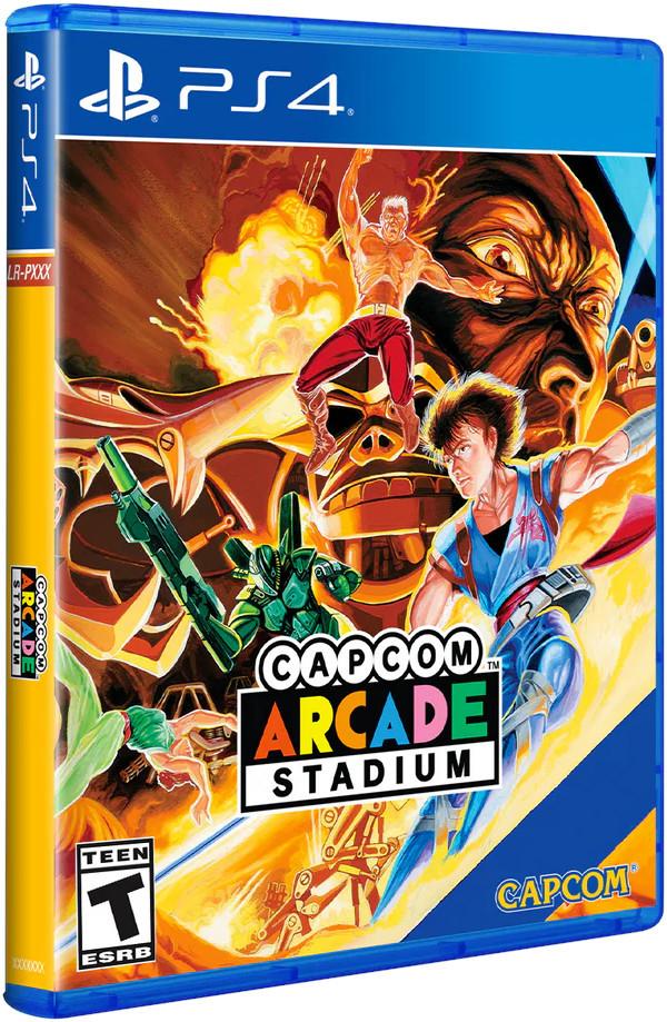 Limited Run Capcom Arcade Stadium Vol 1. (E-Strider) ( Games)