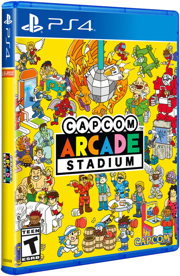 Limited Run Capcom Arcade Stadium Vol 1. (Sandard Cover) ( Games)