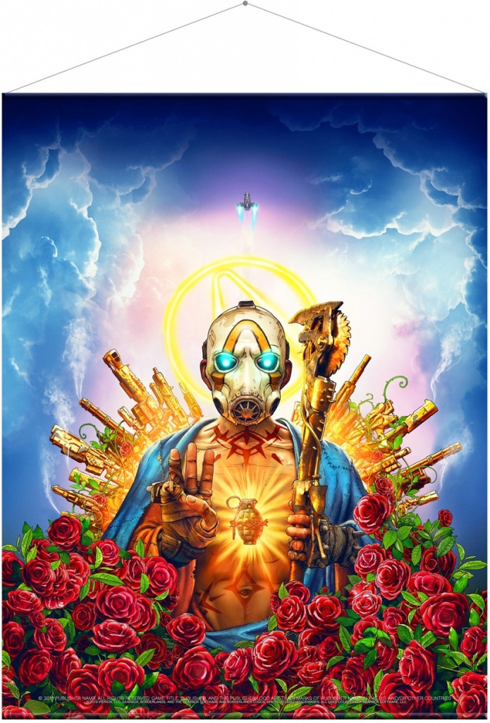 Borderlands 3 - Bandit Key Art Wall Scroll