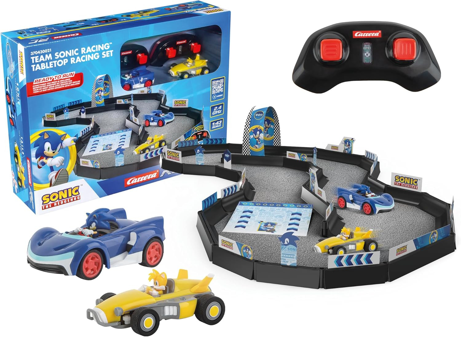 Carrera Go! - Team Sonic Racing Tabletop Racing Set afbeelding