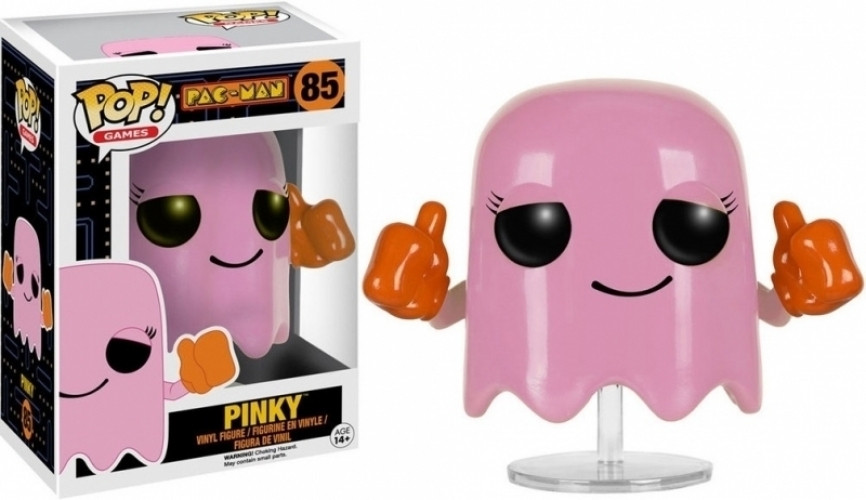 Image of Pac-Man Pop Vinyl Figure: Pinky