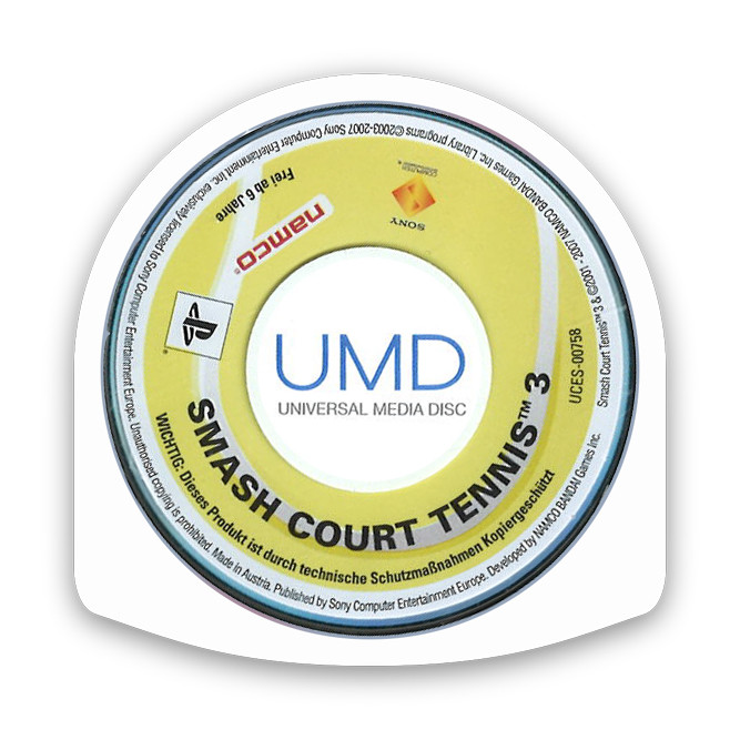 Smash Court Tennis 3 (losse umd)