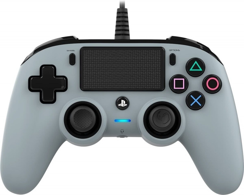 Nacon Wired Compact Controller (Grey) met grote korting