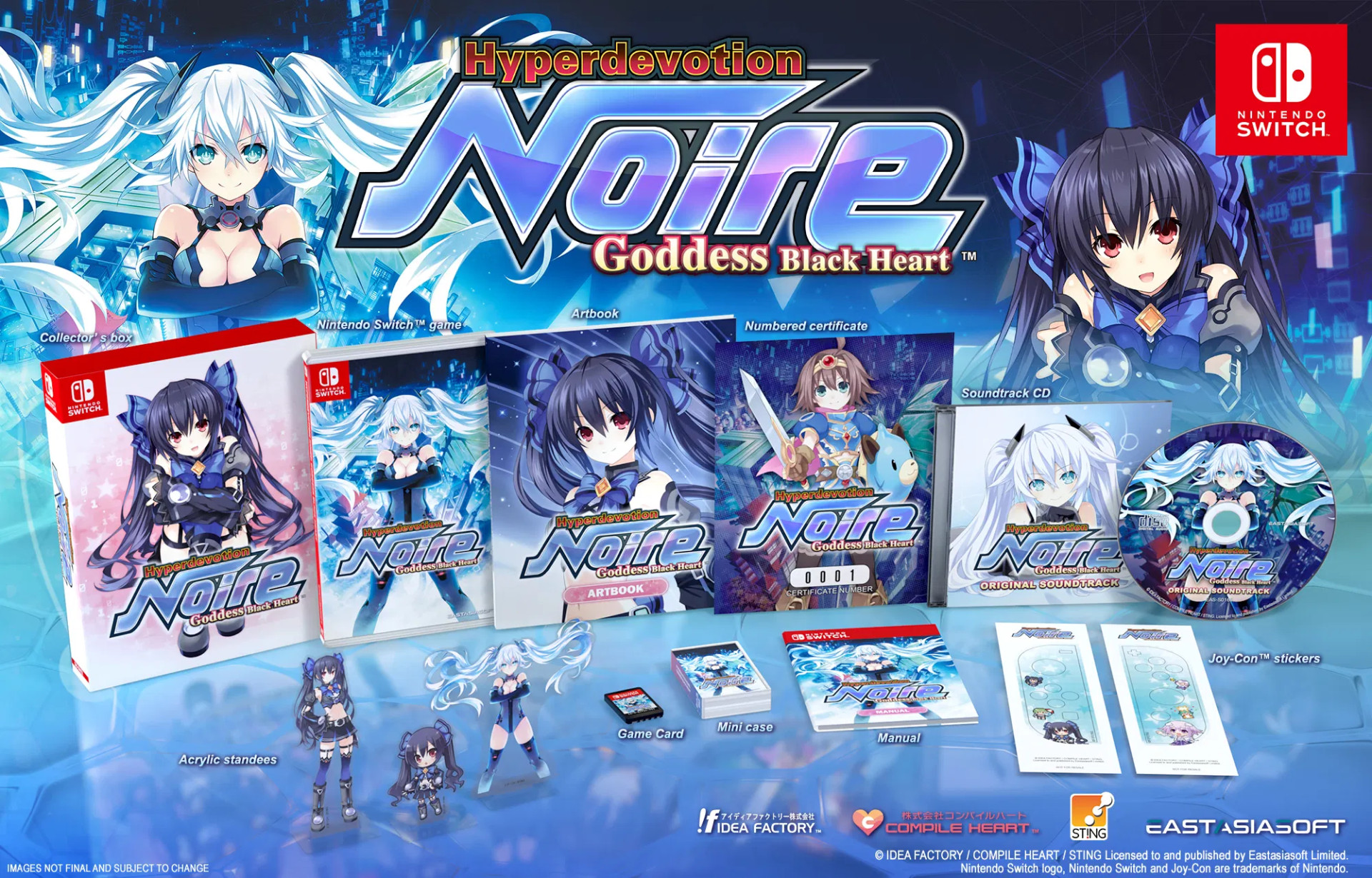 Hyperdevotion Noire: Goddess Black Heart Limited Edition