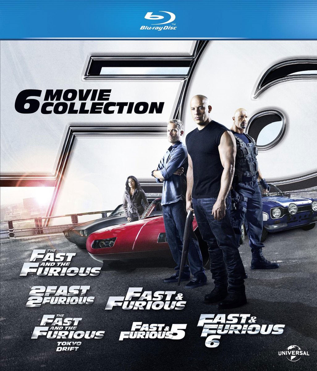 The Fast and the Furious Movie Collection (1-6)