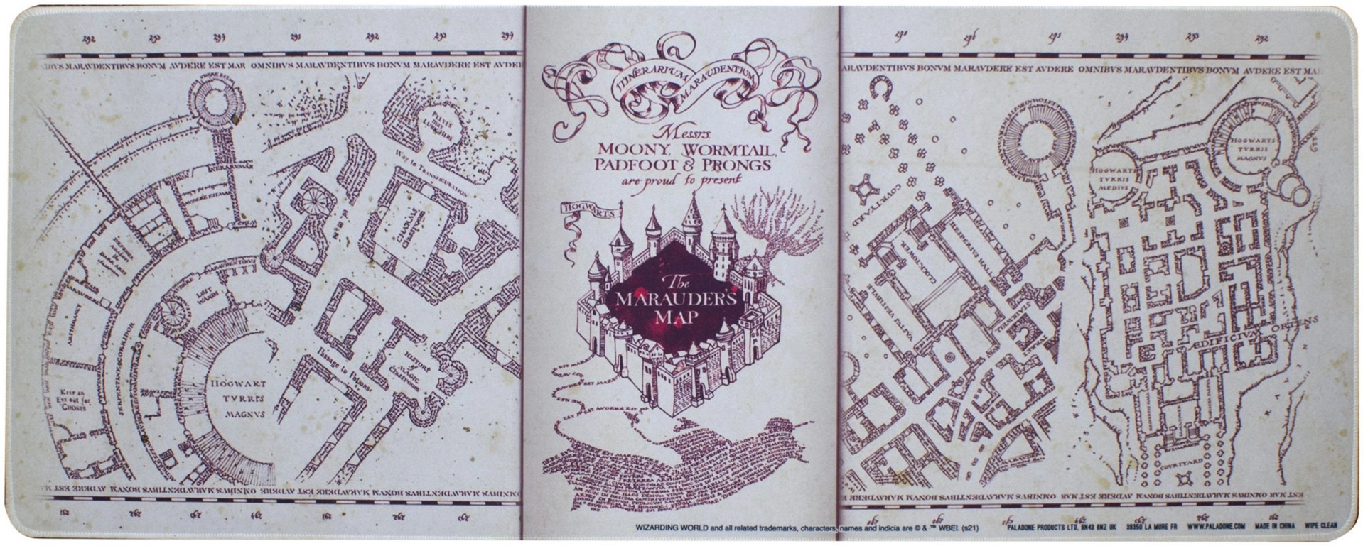 Harry Potter Map Desk Mat
