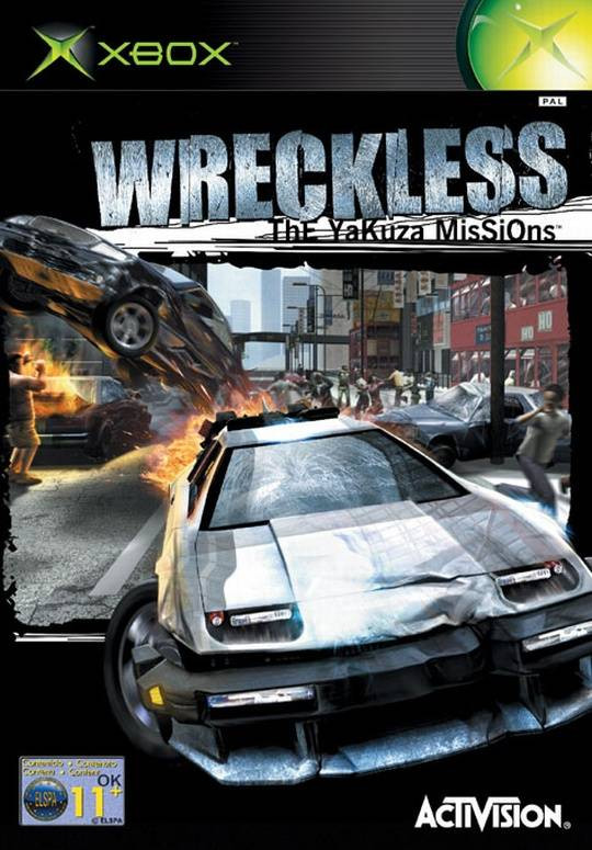 Wreckless the Yakuza Missions (verpakking Frans, game Engels)
