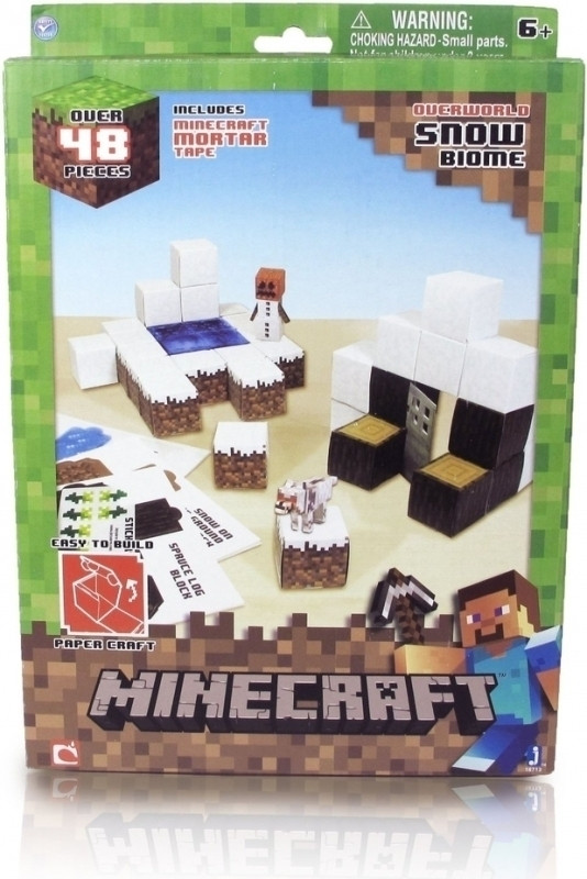 Minecraft Paper Craft Snow Biome Pack