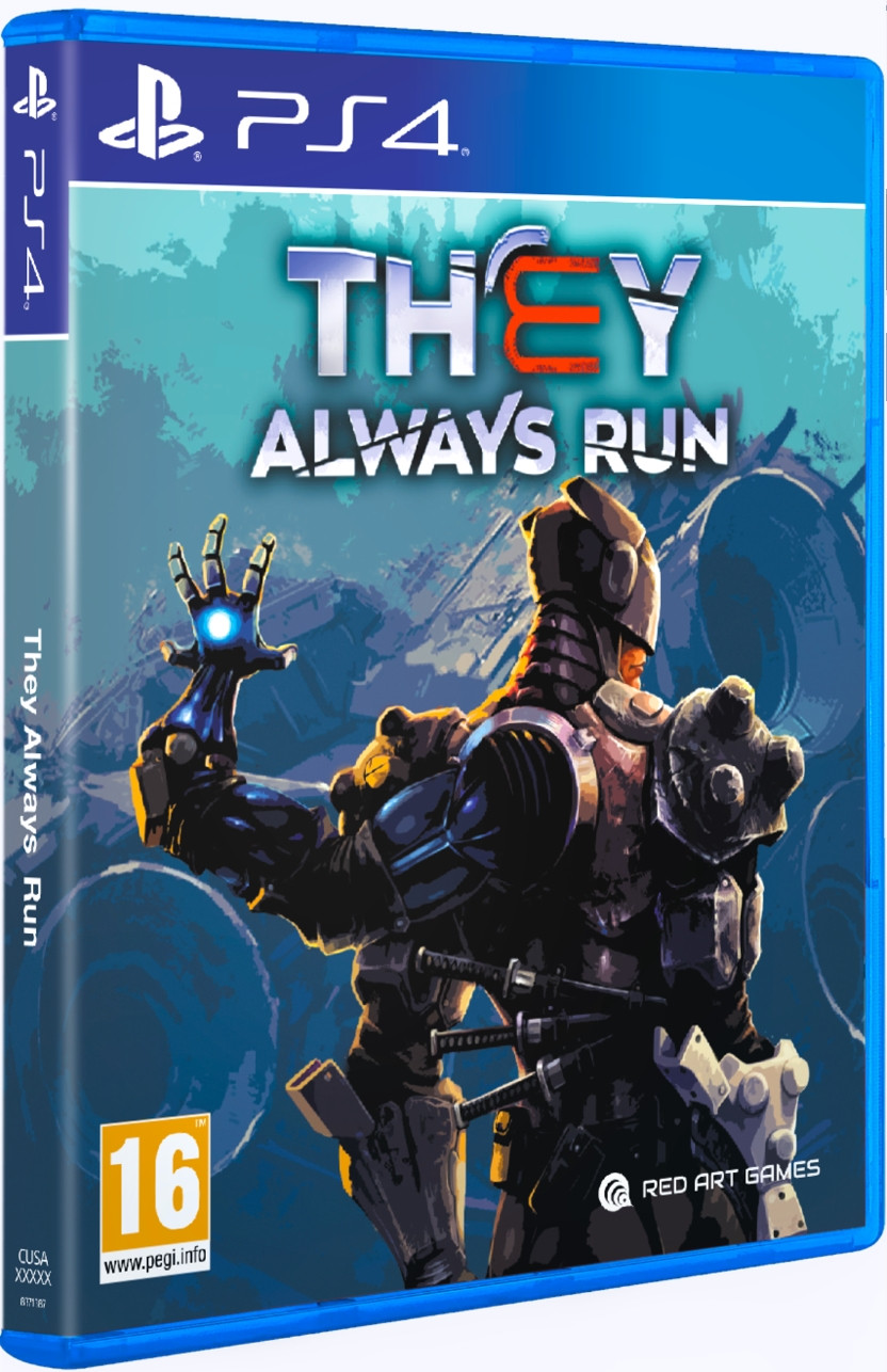 They always run / Red art games / PS4 / 1500 copies