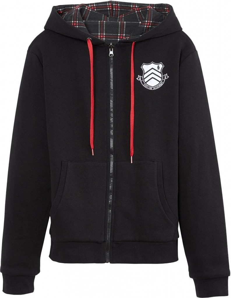 Persona 5 - Shujin Academy Reversible Zipper Woman's Hoodie