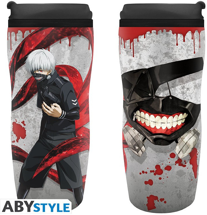 Abystyle Tokyo Ghoul Travel Mug - Ken Kaneki