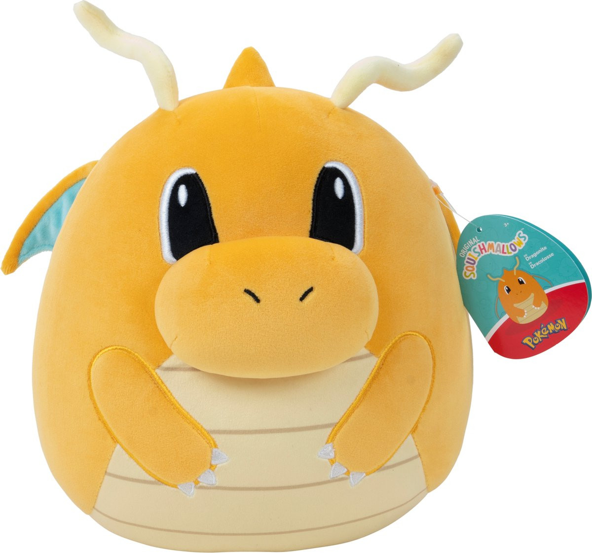 Pokemon Squishmallow - Dragonite (25cm) afbeelding