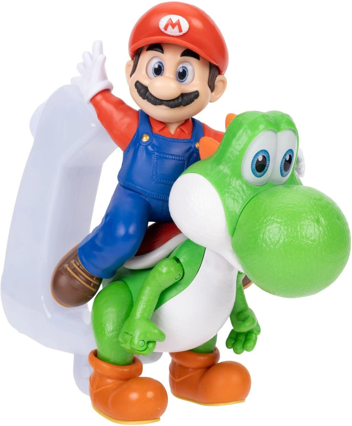 The Super Mario Galaxy Movie Action Figures - Mario Riding Yoshi