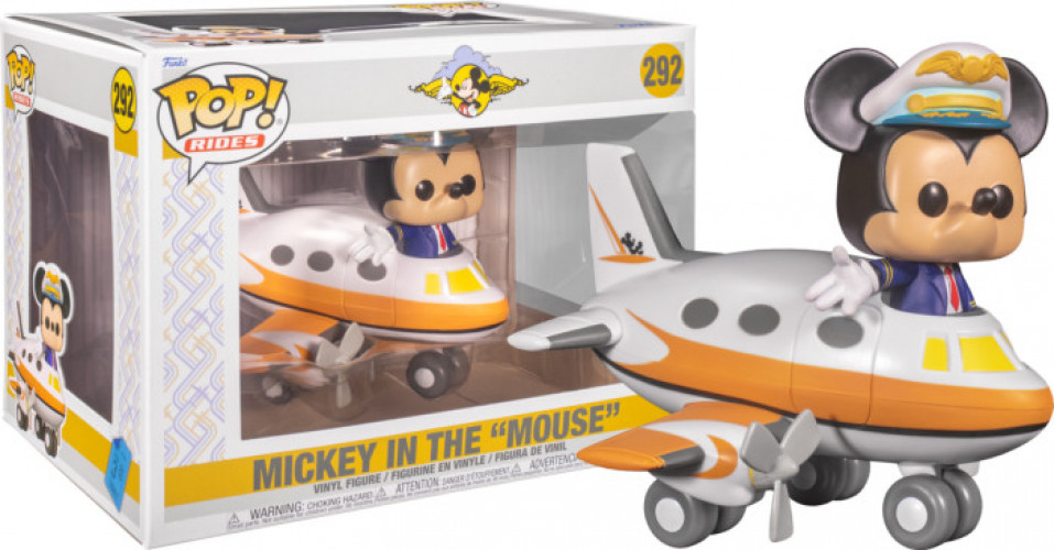 Disney Mickey Funko Pop Vinyl: Mickey in the Mouse (Special Edition) afbeelding