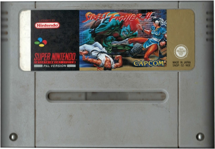 Street Fighter 2 (losse cassette)