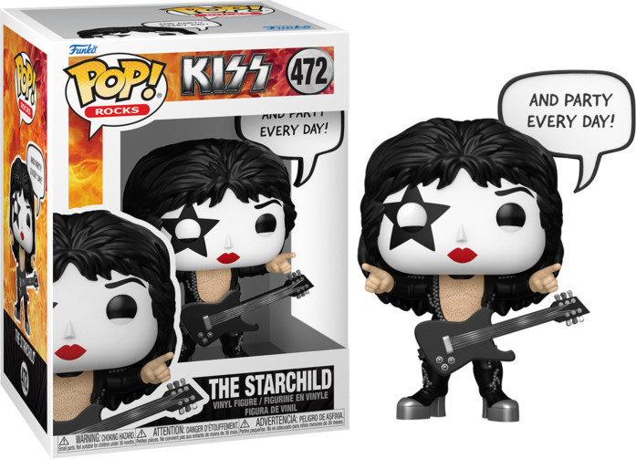 Kiss Funko Pop Vinyl: The Starchild (And Party Every Day!) afbeelding