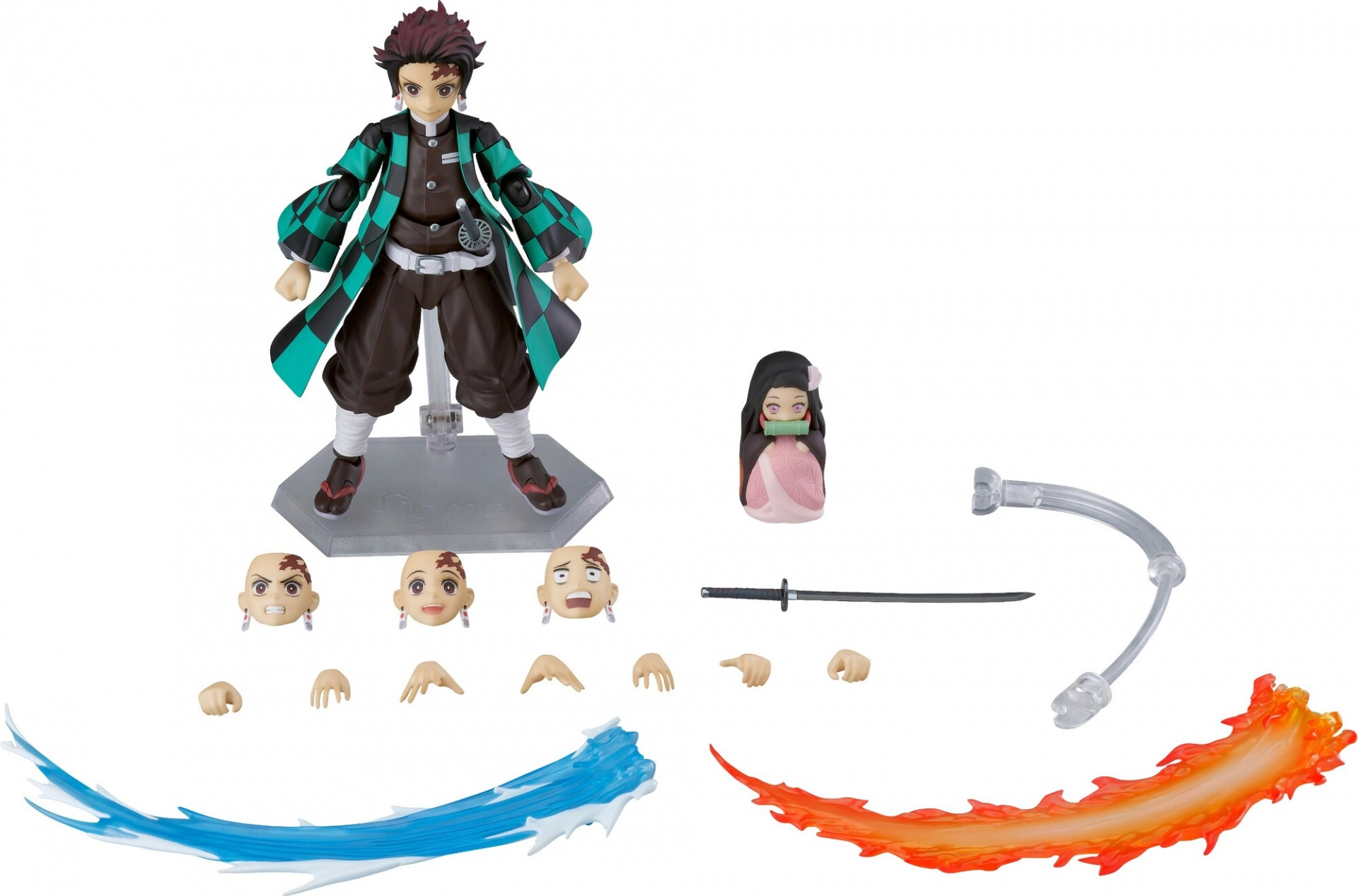 Demon Slayer Kimetsu no Yaiba Deluxe Figma - Tanjiro Kamado