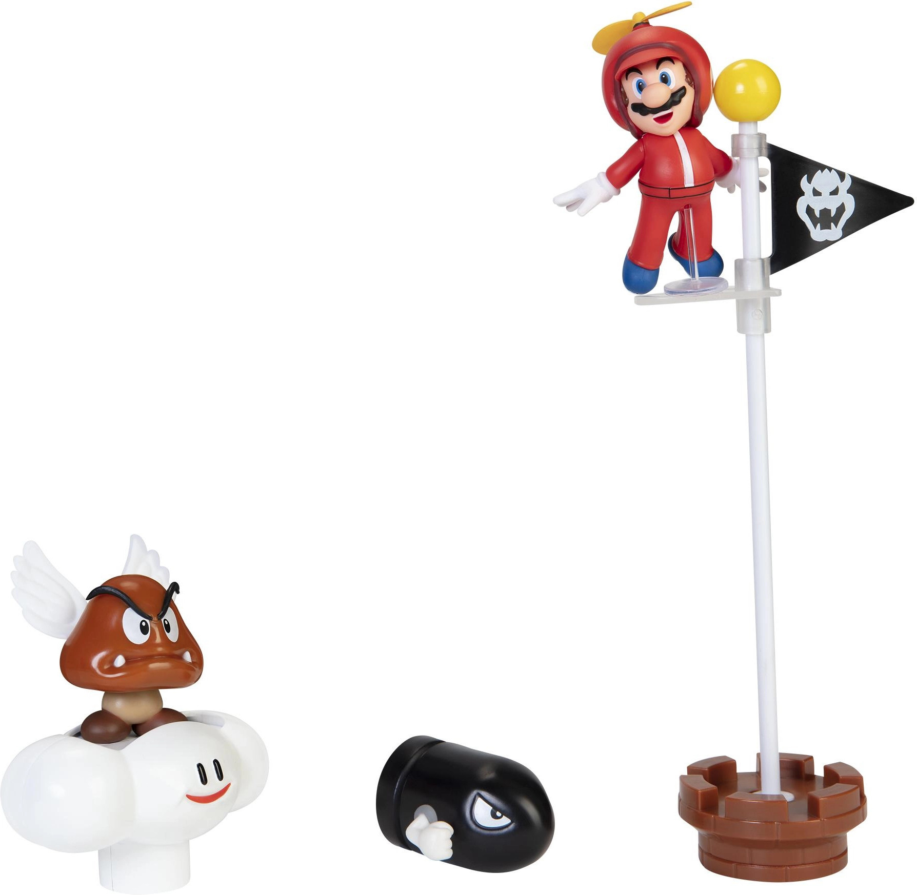 Super Mario Diorama Set - Clouds
