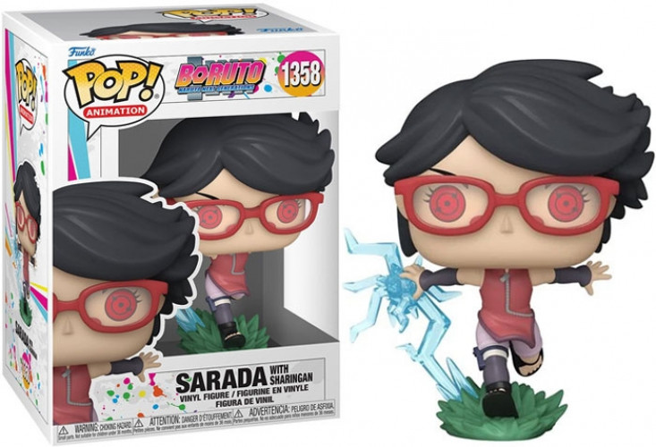 Boruto Funko Pop Vinyl: Sarada with Sharingan afbeelding