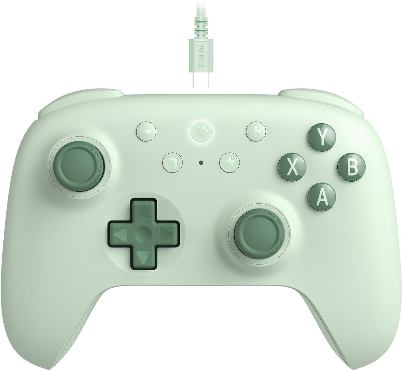 8BitDo Ultimate 2C Wired Controller - Green Edition afbeelding