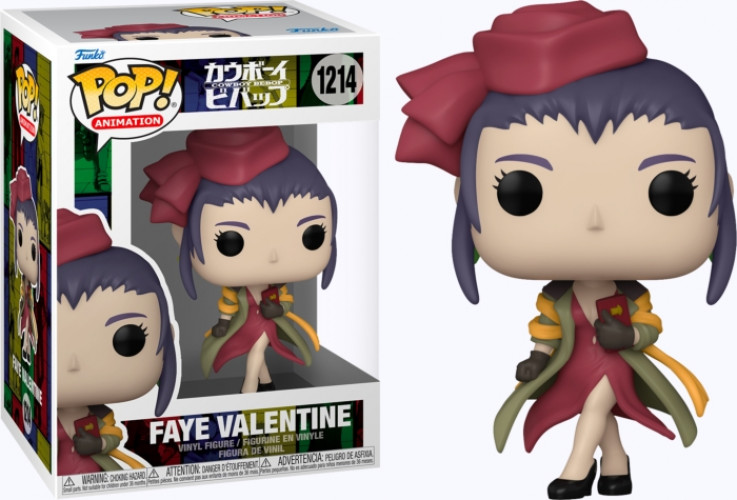 Cowboy Bebop Funko Pop Vinyl: Faye Valentine afbeelding