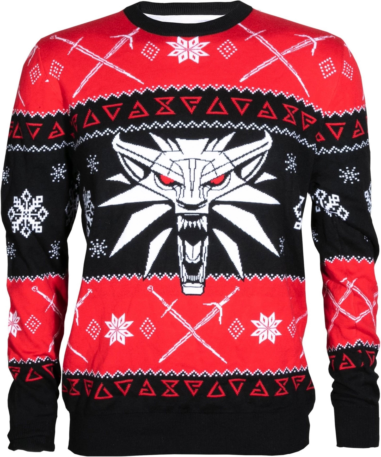 The Witcher 3 - Dreaming Of A White Wolf Ugly Christmas Sweater