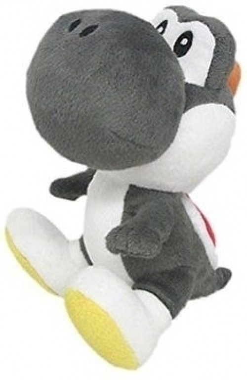 Image of Super Mario Bros.: Black Yoshi 6 Inch Pl