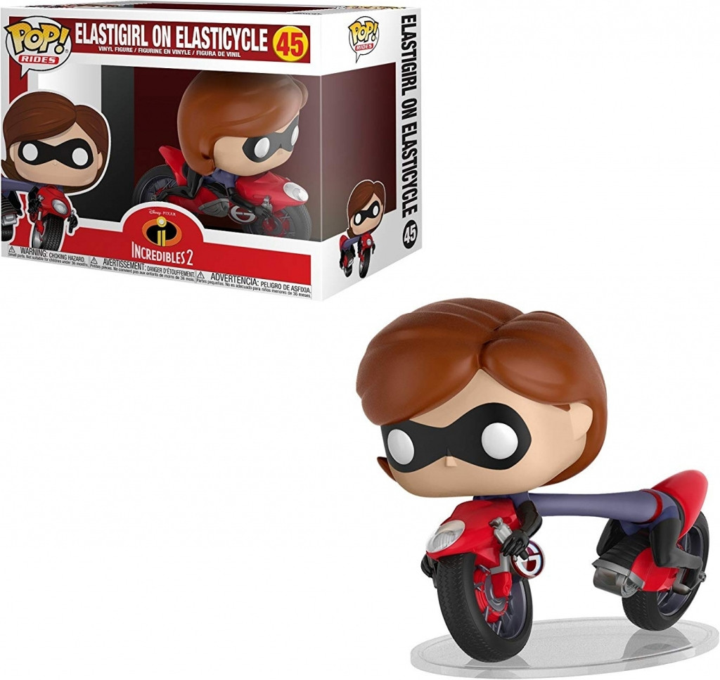 Disney Incredibles 2 Pop Vinyl Elastigirl on Elasticycle