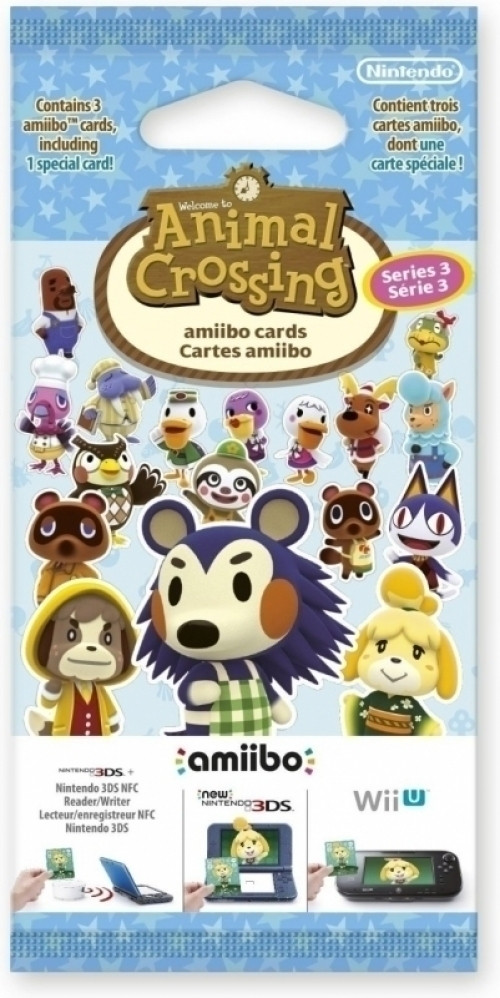 Image of Animal Crossing Amiibo Cards Serie 3 (1 pakje)