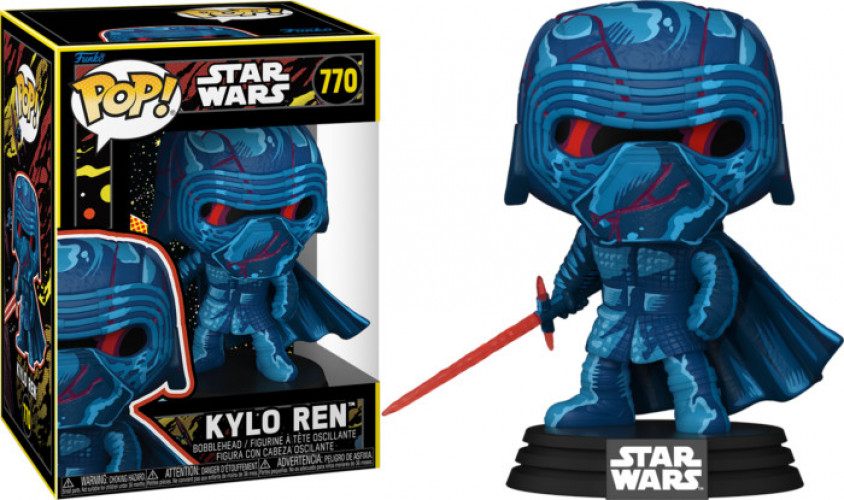 Star Wars Funko Pop Vinyl: Kylo Ren (Retro) afbeelding