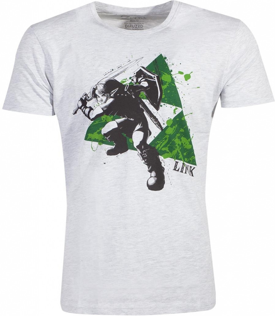 Zelda - Splatter Triforce Men's T-shirt