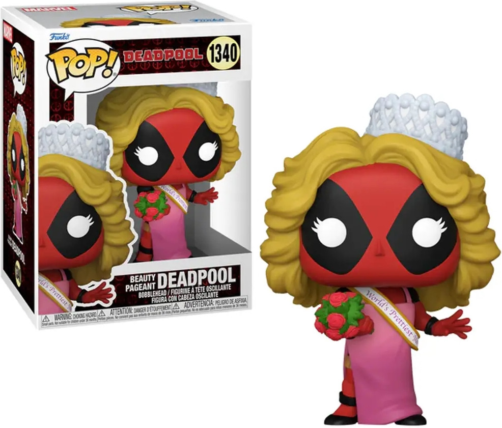 Deadpool Funko Pop Vinyl: Deadpool Beauty Peagant afbeelding