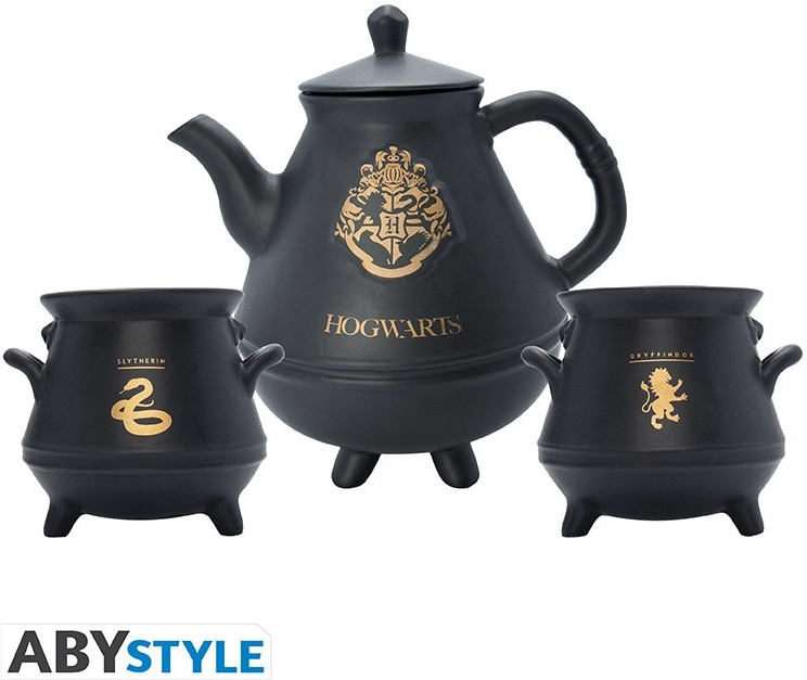Harry Potter: Hogwarts Teapot and Cauldrons Set