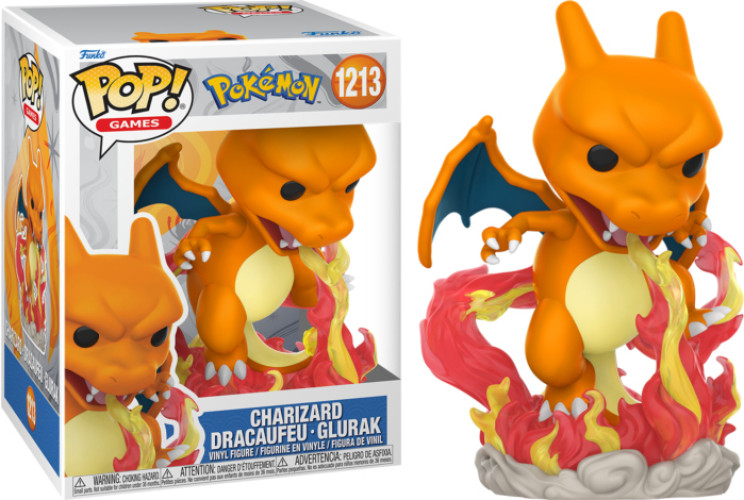 Pokemon Funko Pop Premium Vinyl: Charizard (1213)