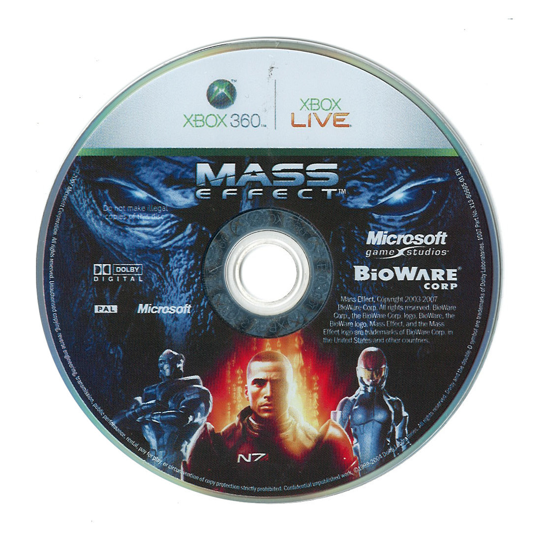 Mass Effect (losse disc)