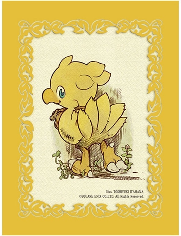 Square Enix Final Fantasy Chocobos Crystal Hunt Card Sleeve Chocobo square enix kopen in de aanbieding