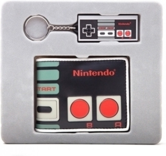 Image of Nintendo Controller Gift Set (Wallet & Keyring)