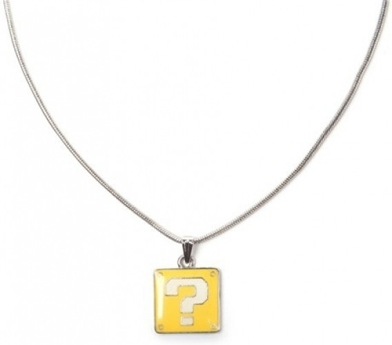 Image of Nintendo - Question Mark Box Necklace