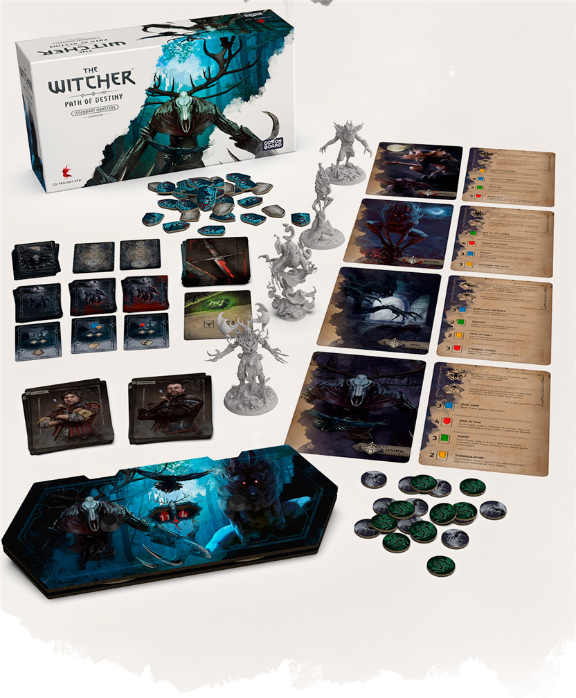 The Witcher - Path of Destiny - Legendary Monsters Expansion afbeelding
