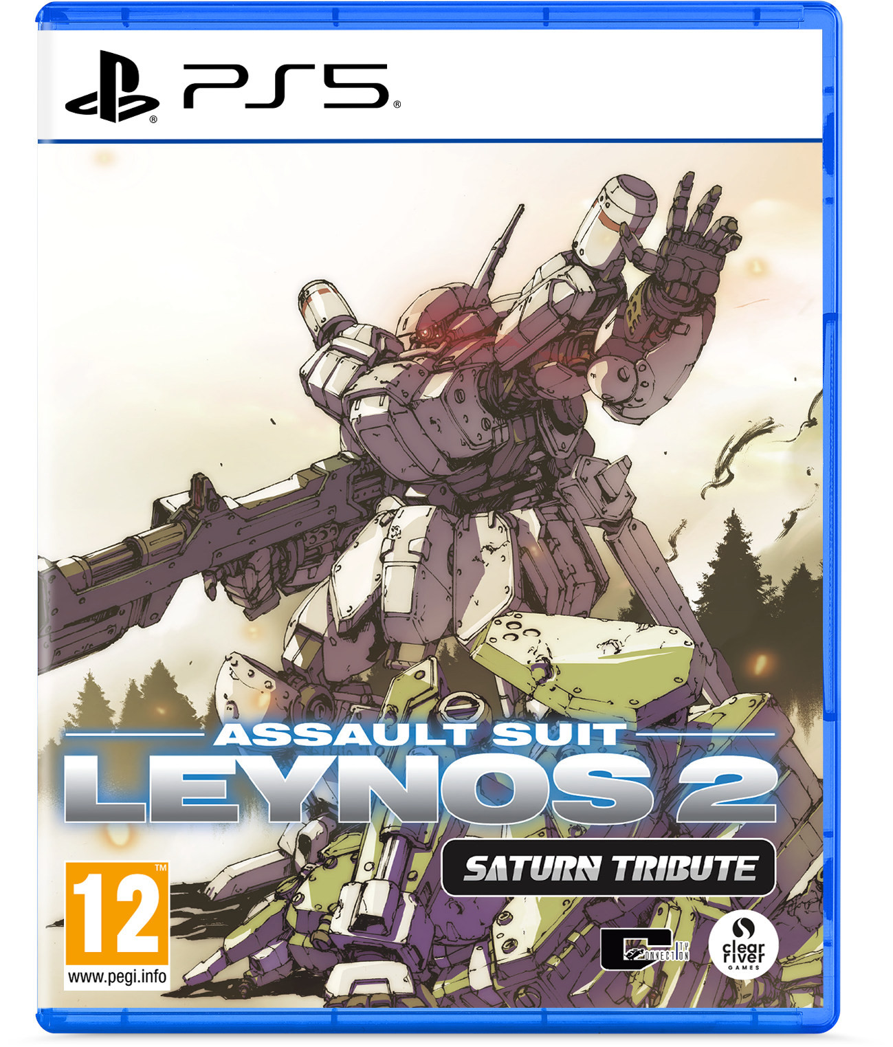 Clear River Games Assault Suit Leynos 2 Saturn Tribute