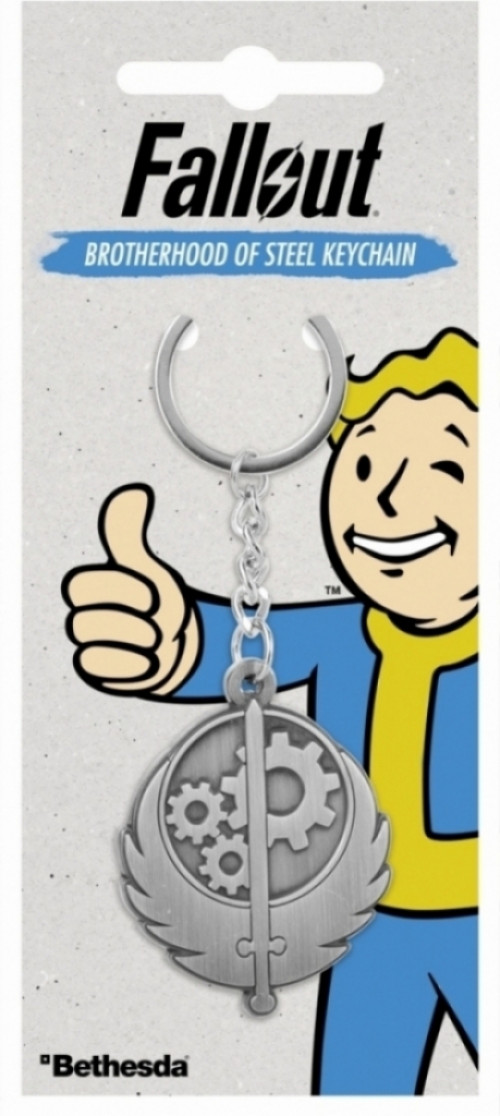 Fallout Keychain Brotherhood of Steel