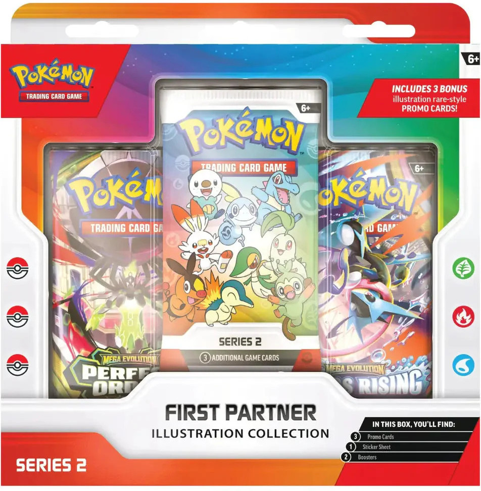 The Pokemon Company Pokemon TCG First Partner Illustration Collection - Series 2
