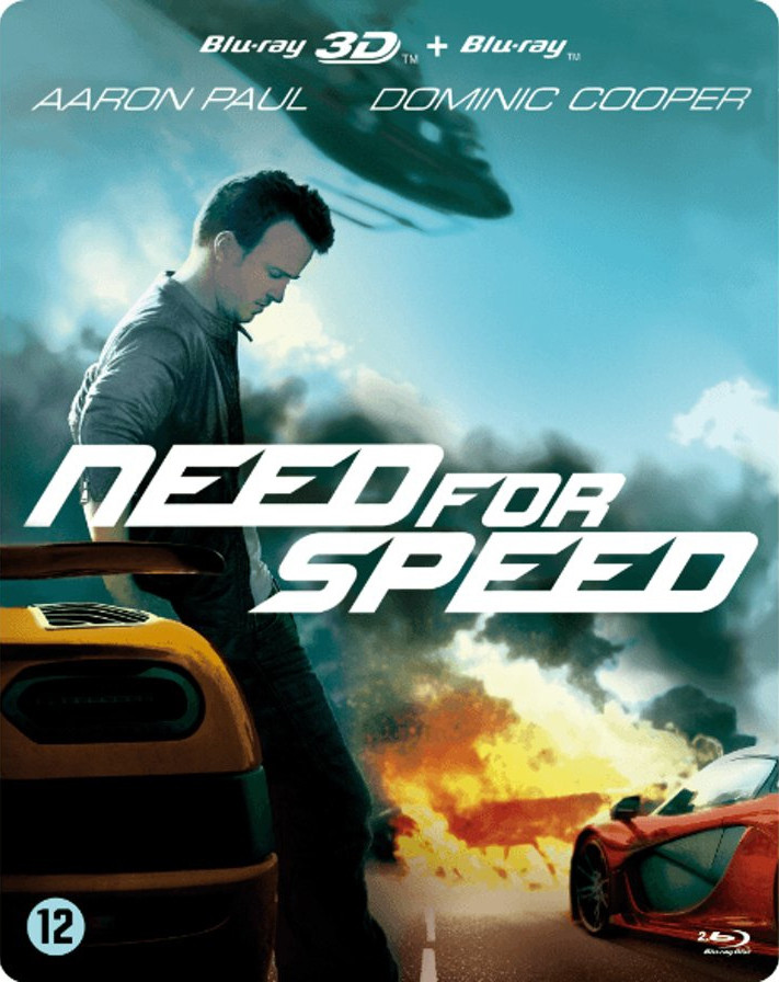 Need for Speed (3D & 2D Blu-ray) (steelbook)