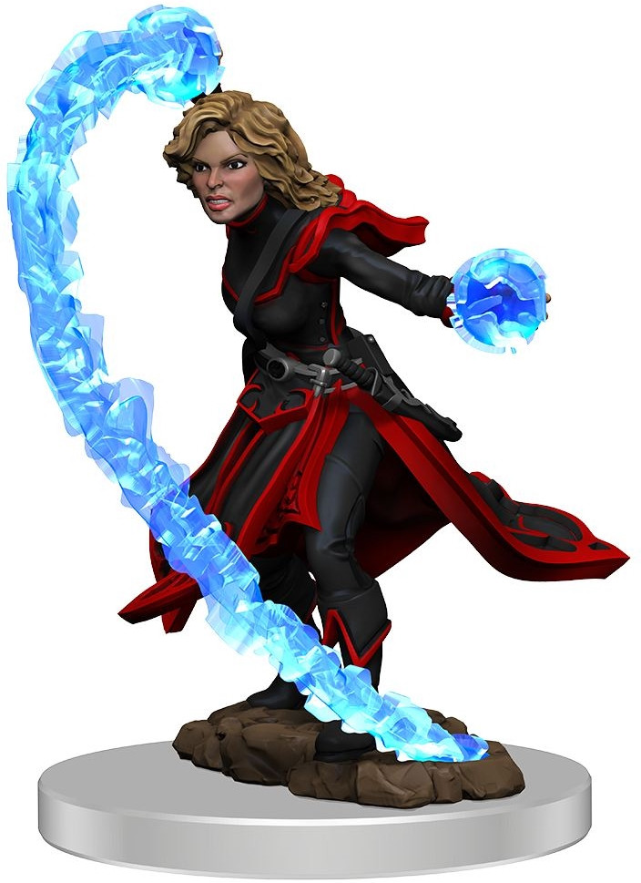 Pathfinder Battles: Female Human Wizard Premium Painted Figure