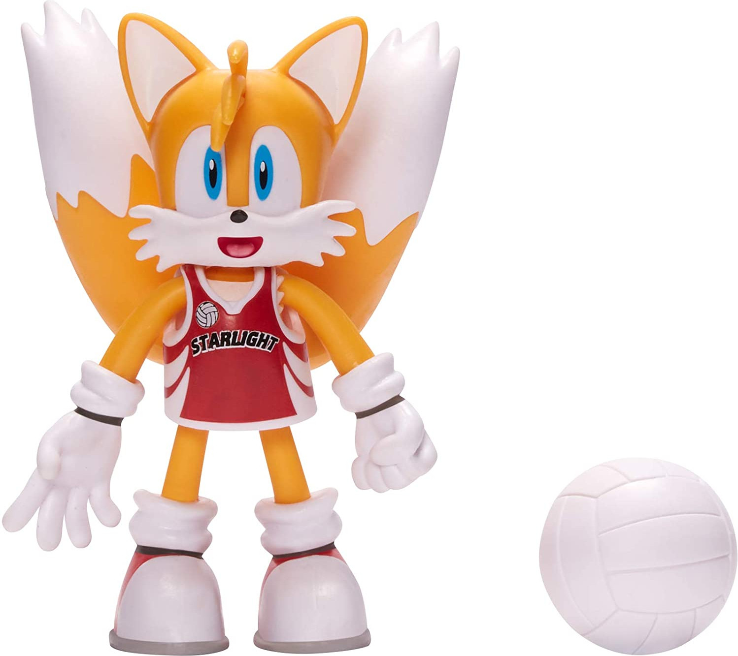 Sonic Bendable Figure - Tails + Volleyball